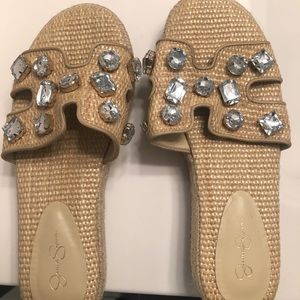 Jeweled sandal